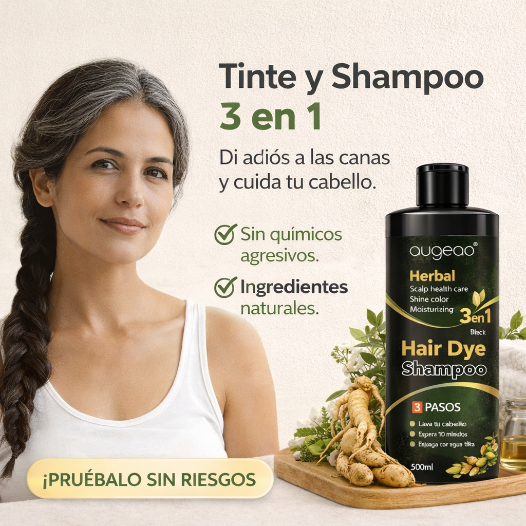 Tratamiento Shampoo - Cubre Canas 3 en 1 - 🎁OFERTA POR HOY🎁