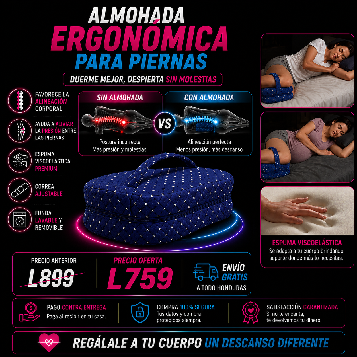 Almohada cervical