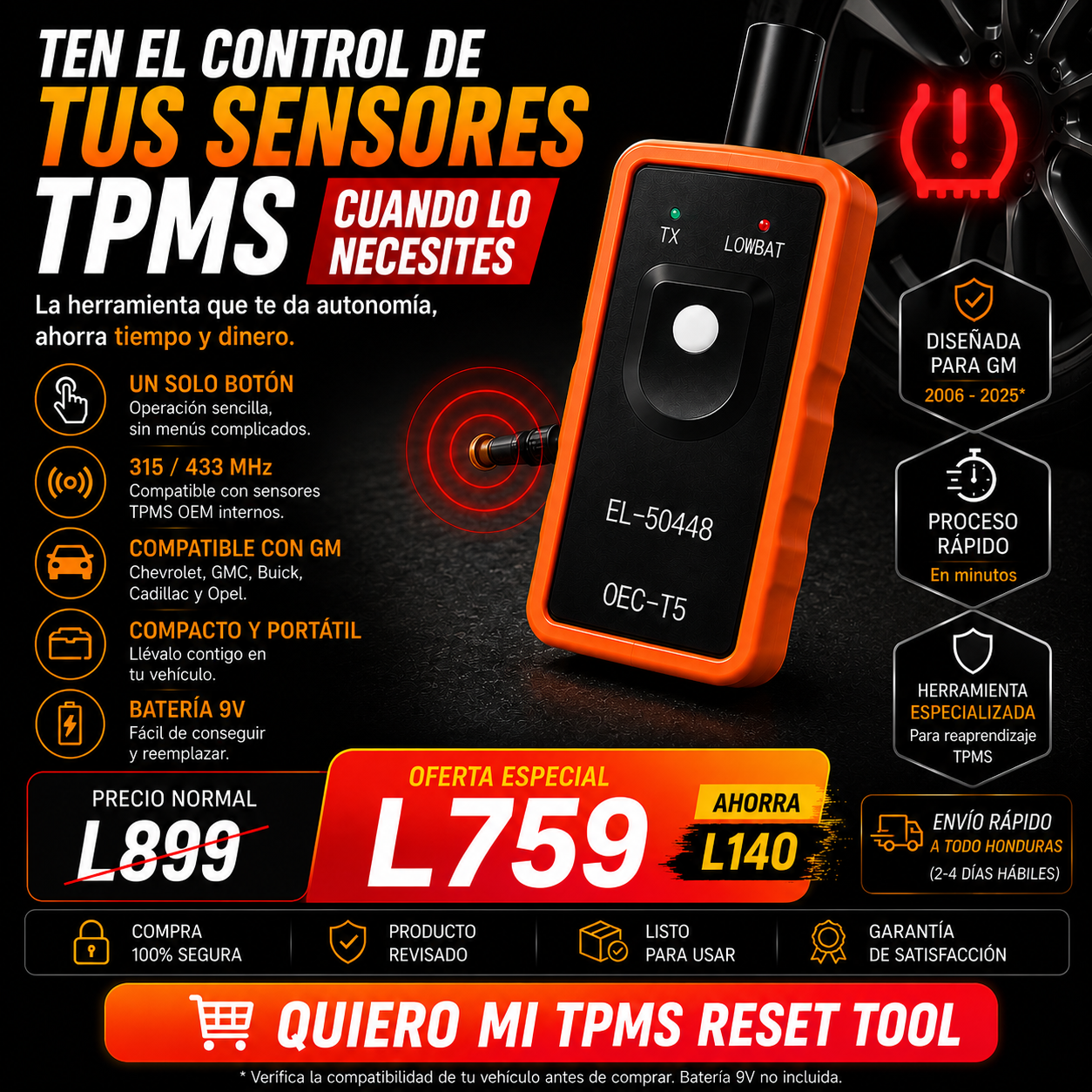 Monitor llantas - Advertorial