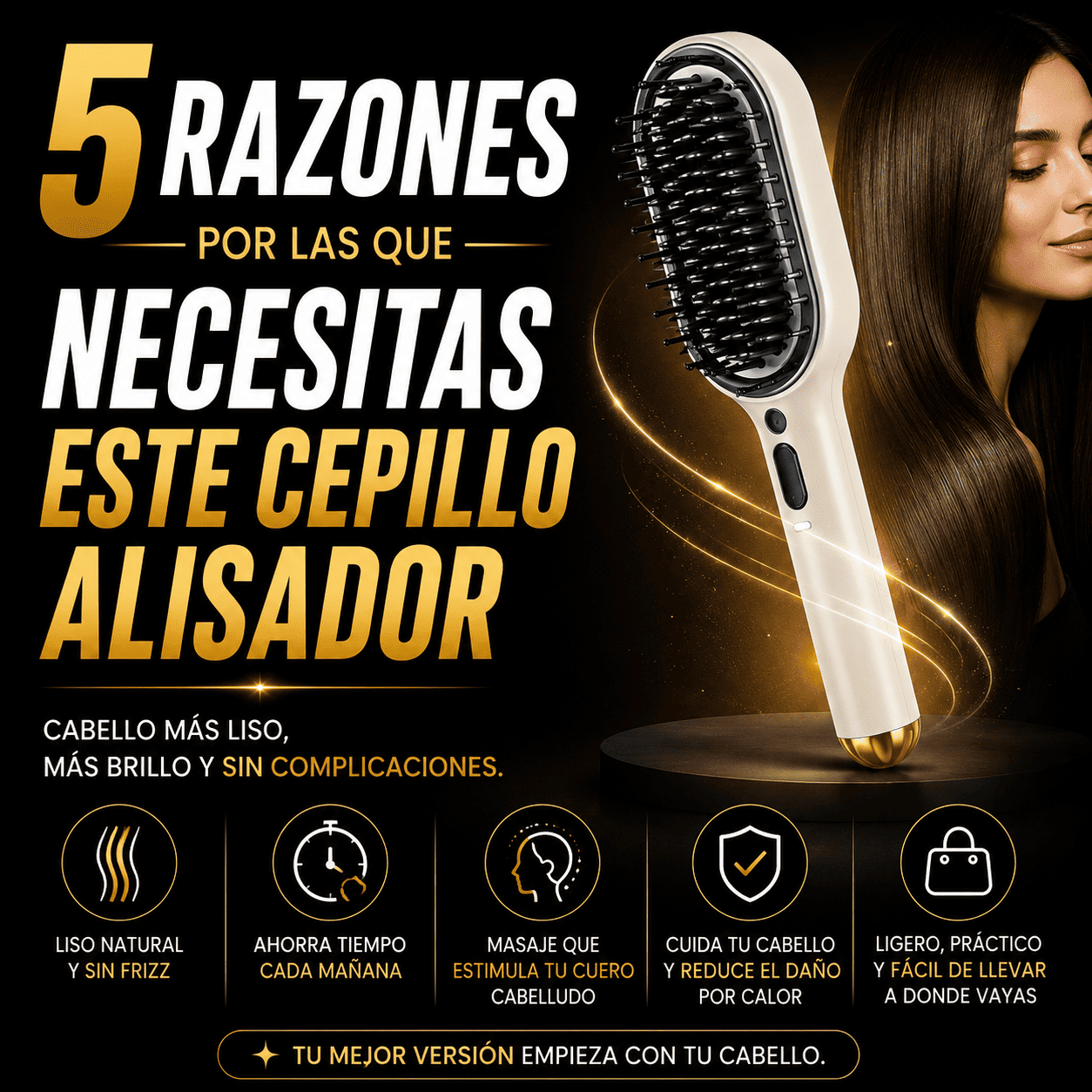 Cepillo Alisador - 5