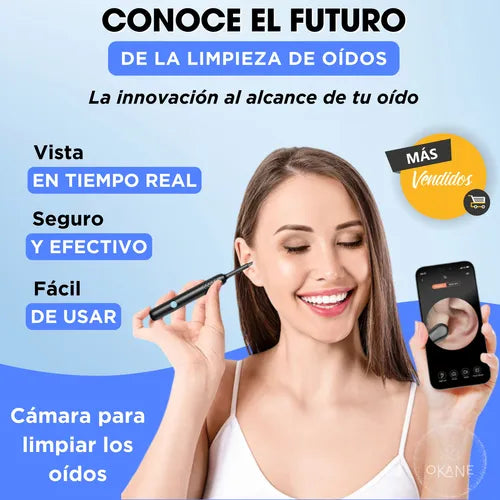 Limpiador de oídos de alta definición