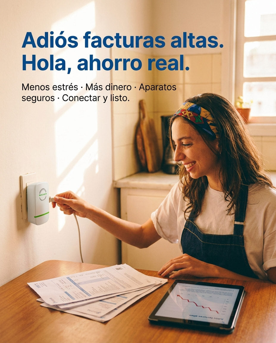 Ahorrador de energía — DOLOR Y SOLUCION