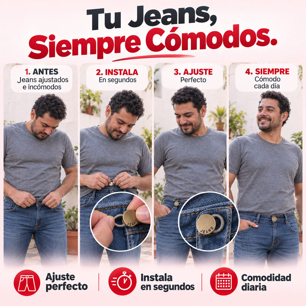 Botón extensor de cintura — RESULTADOS EN EL TIEMPO