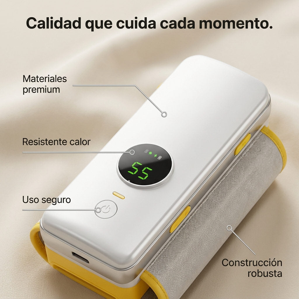 Calenta Biberon Portatil — DETALLES DE CALIDAD