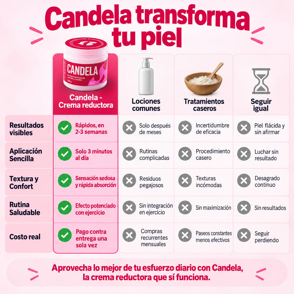Candela - Crema reductora — C · GÁNALE A LA ALTERNATIVA