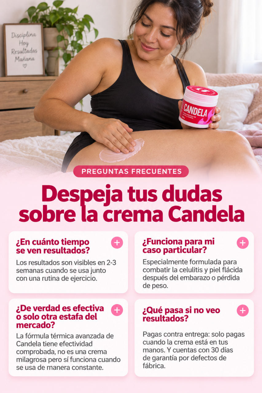 Candela - Crema reductora — O · TUMBA LA DUDA