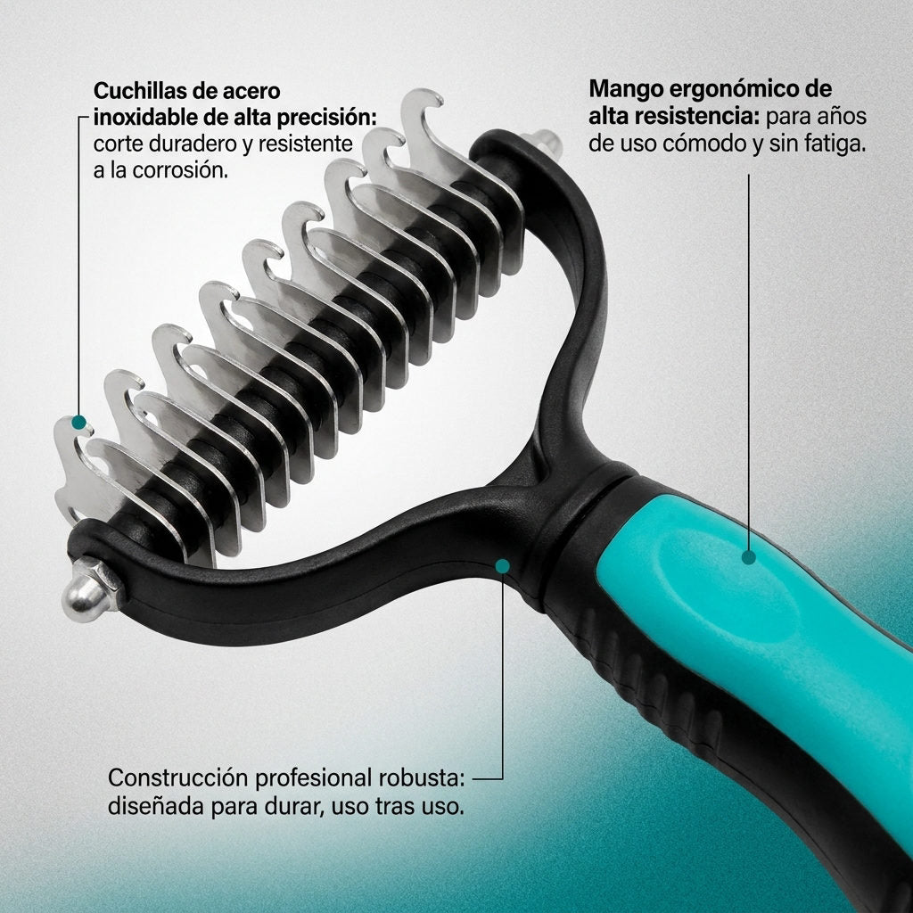 Cepillo Mascotas — DETALLES DE CALIDAD