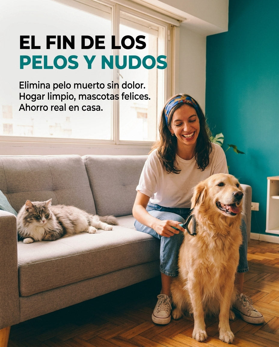 Cepillo Mascotas — DOLOR Y SOLUCION