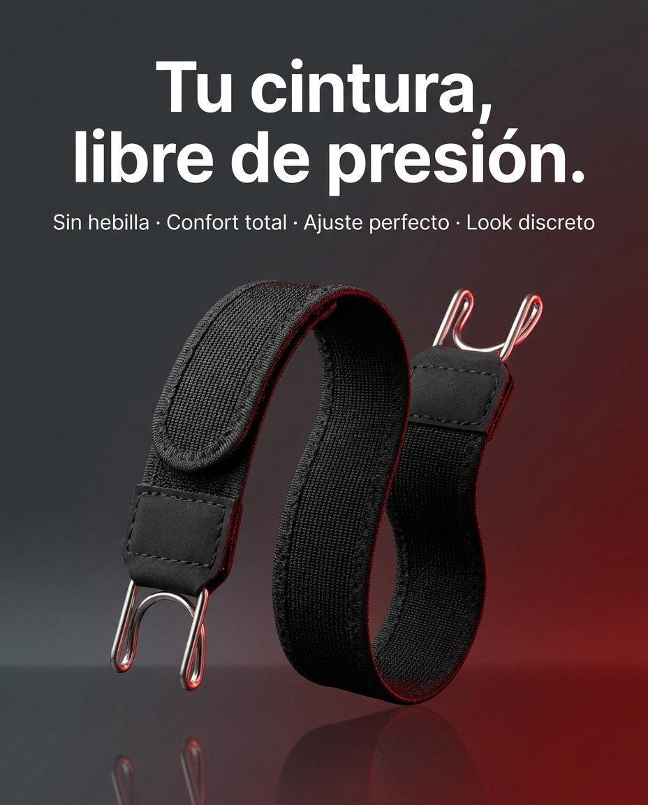 Cinturón Elástico Táctico sin Hebilla — HERO
