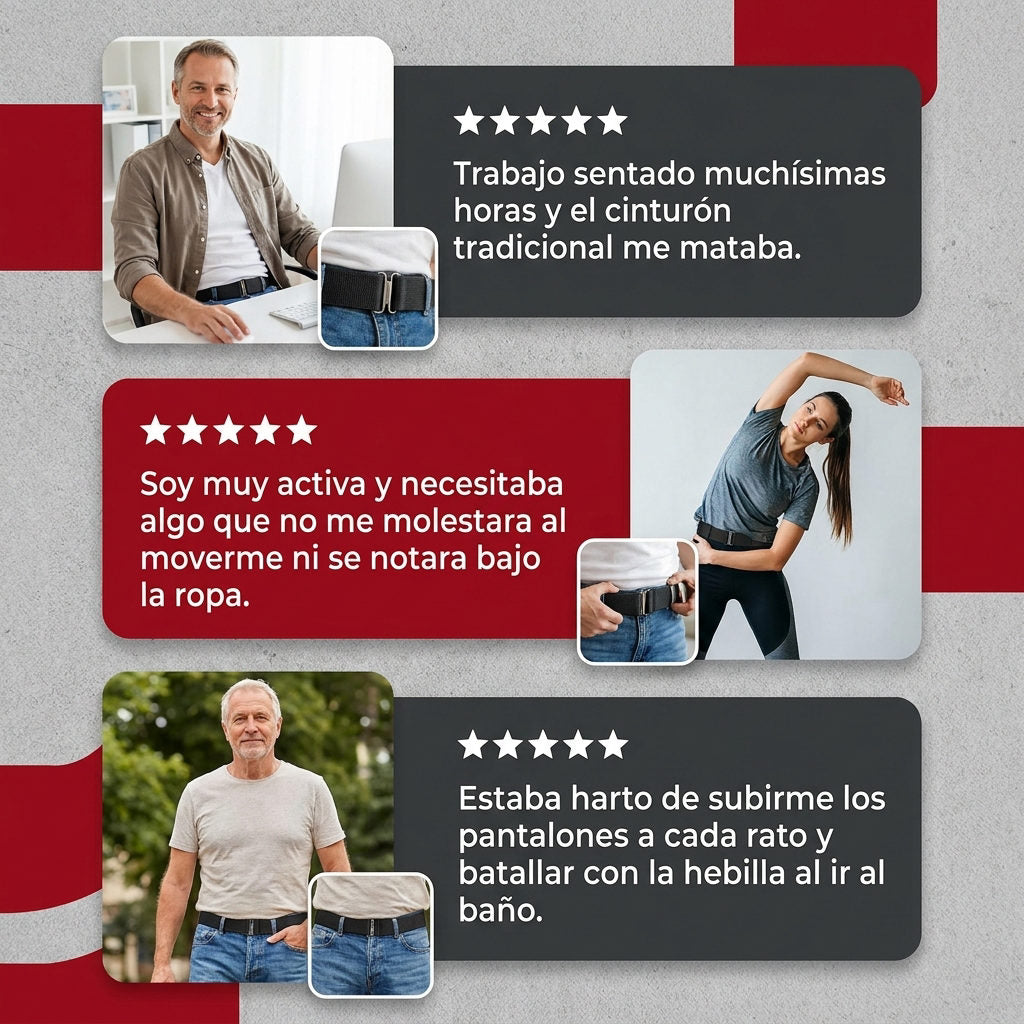 Cinturón Elástico Táctico sin Hebilla — PRUEBA SOCIAL