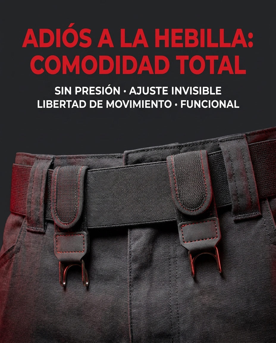Cinturón Elástico Táctico sin Hebilla — CTA FINAL