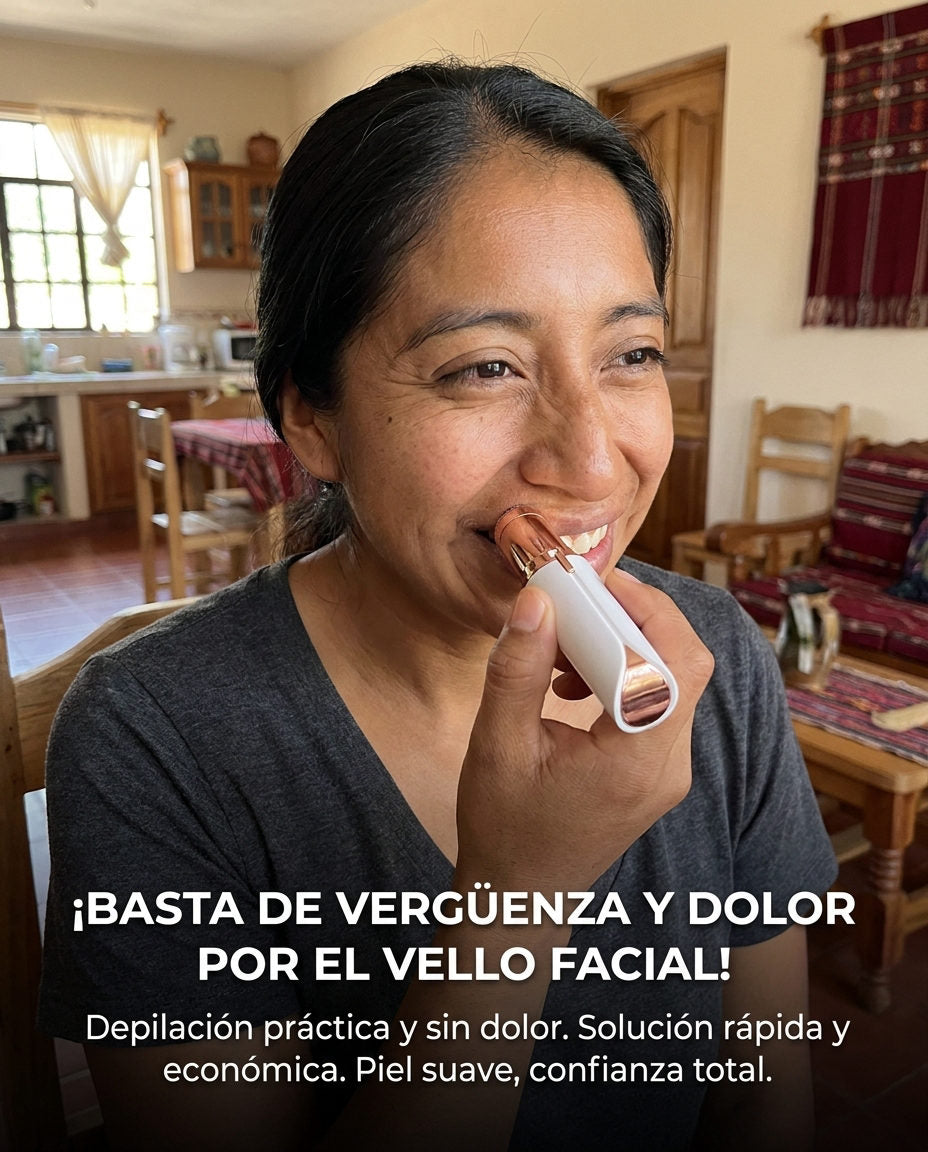 Depilador facial — DOLOR Y SOLUCION