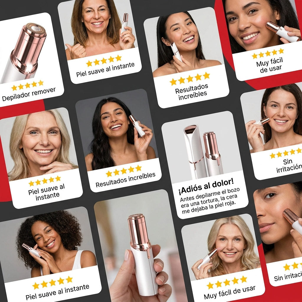 Depilador facial — PRUEBA SOCIAL