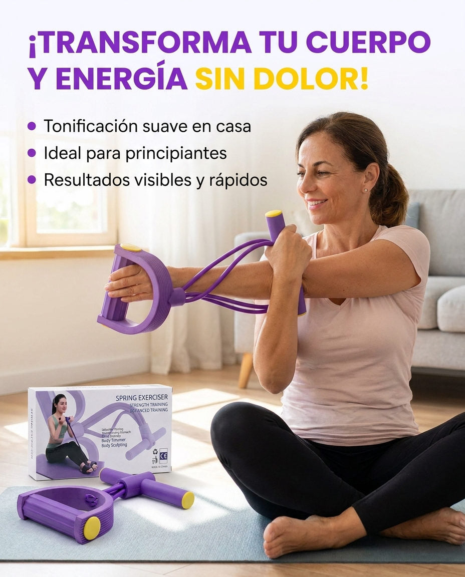 Entrenador de resorte — DOLOR Y SOLUCION