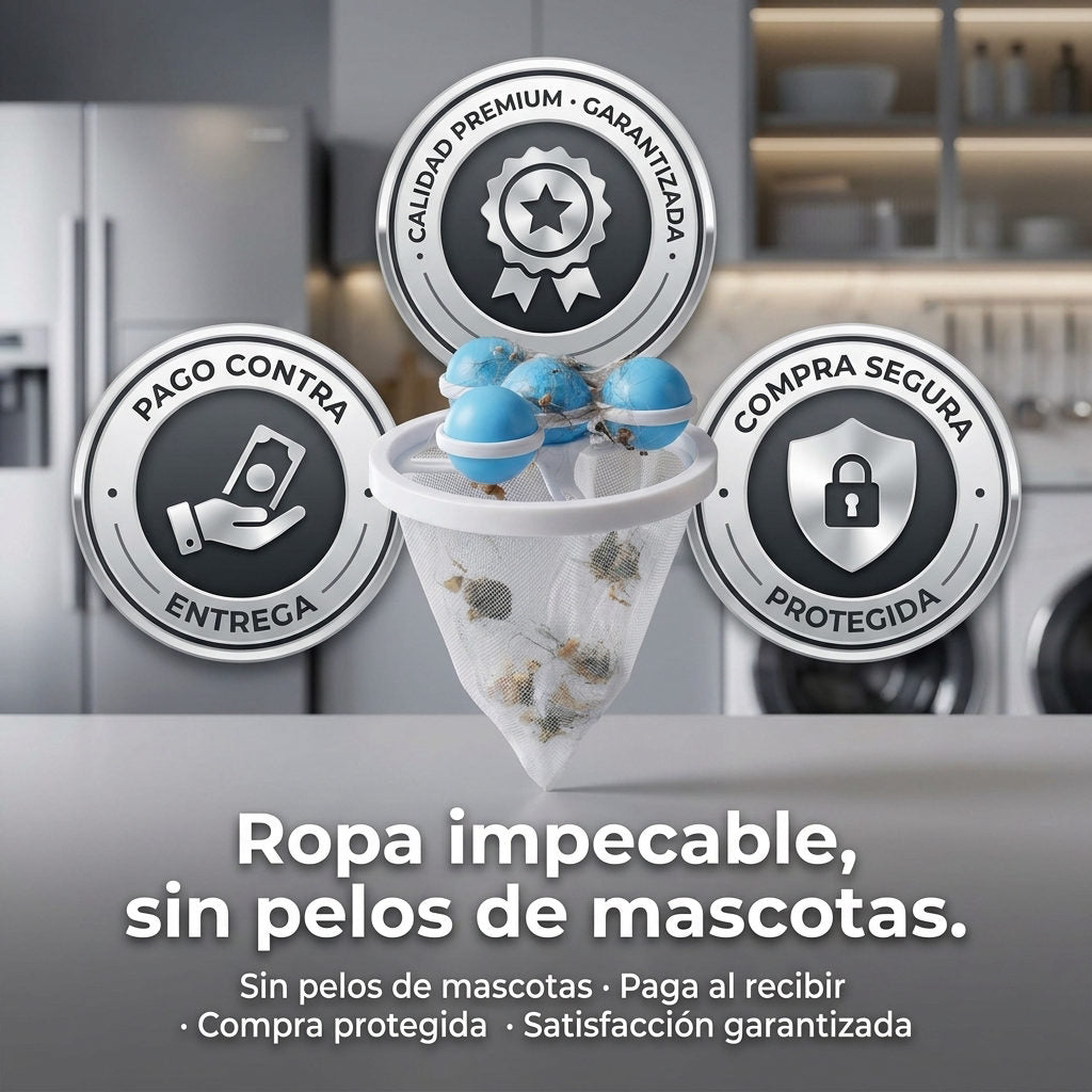 Filtro Lavadora — GARANTIA Y SEGURIDAD