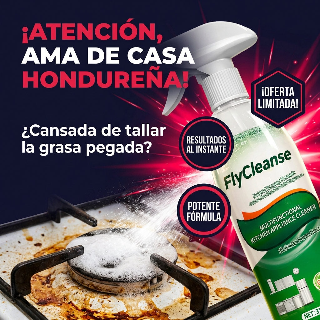 Flycleanse desengrasante — OFERTA