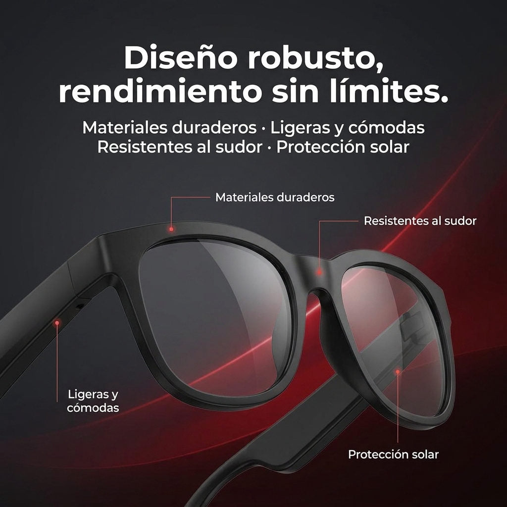 Gafas inteligentes — DETALLES DE CALIDAD
