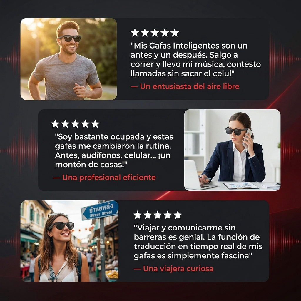 Gafas inteligentes — PRUEBA SOCIAL