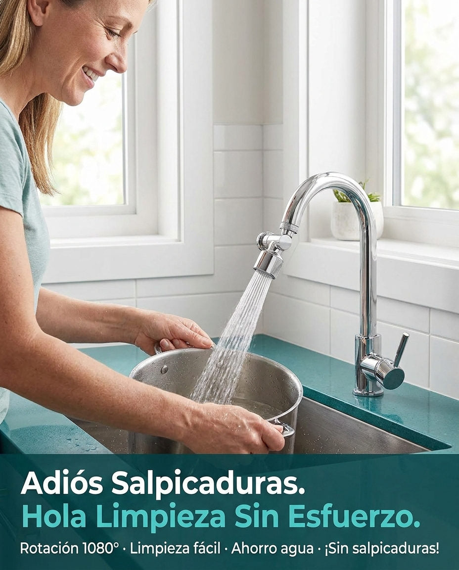 Llave Grifo 1080 grados — DOLOR Y SOLUCION