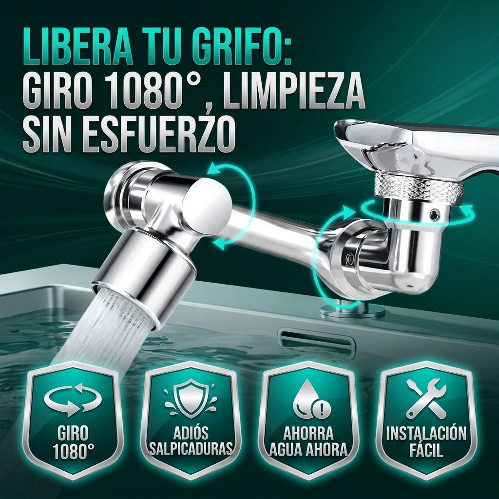 Llave Grifo 1080 grados — OFERTA