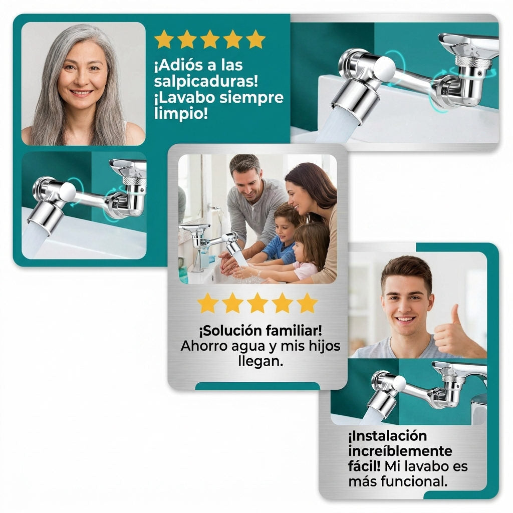 Llave Grifo 1080 grados — PRUEBA SOCIAL
