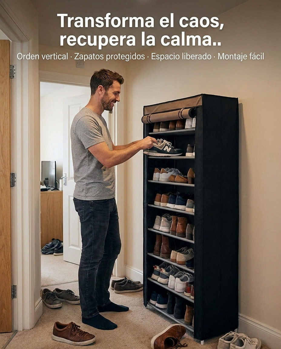 Organizador de zapatos — DOLOR Y SOLUCION