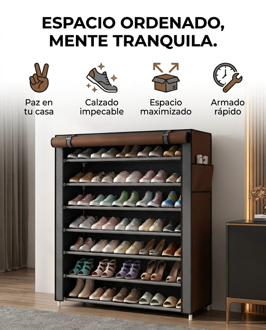 Organizador de zapatos — BENEFICIOS