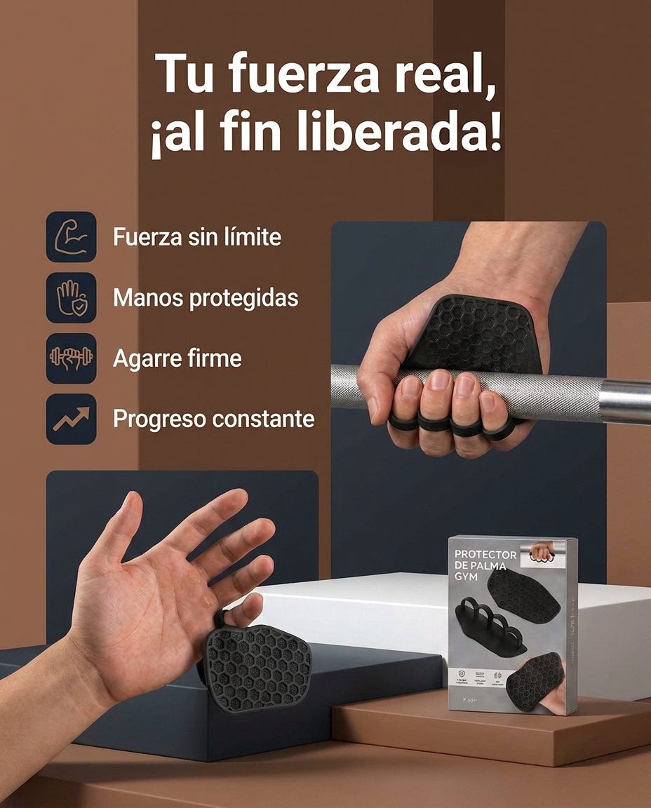 Protector de palma antidelizante GYM — BENEFICIOS