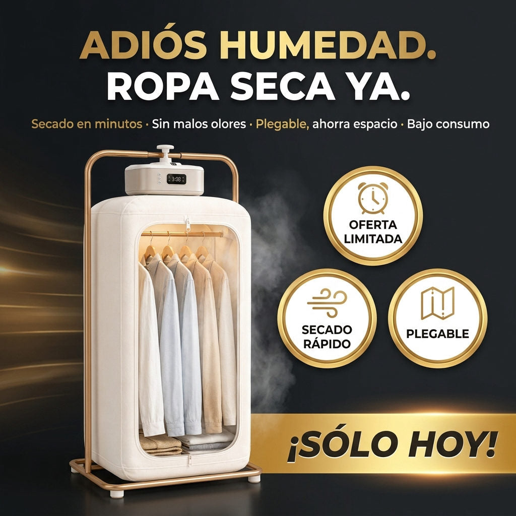 Secador portatil plegable de ropa — OFERTA