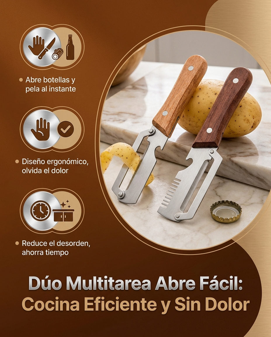 Set cuchillos abridores — BENEFICIOS
