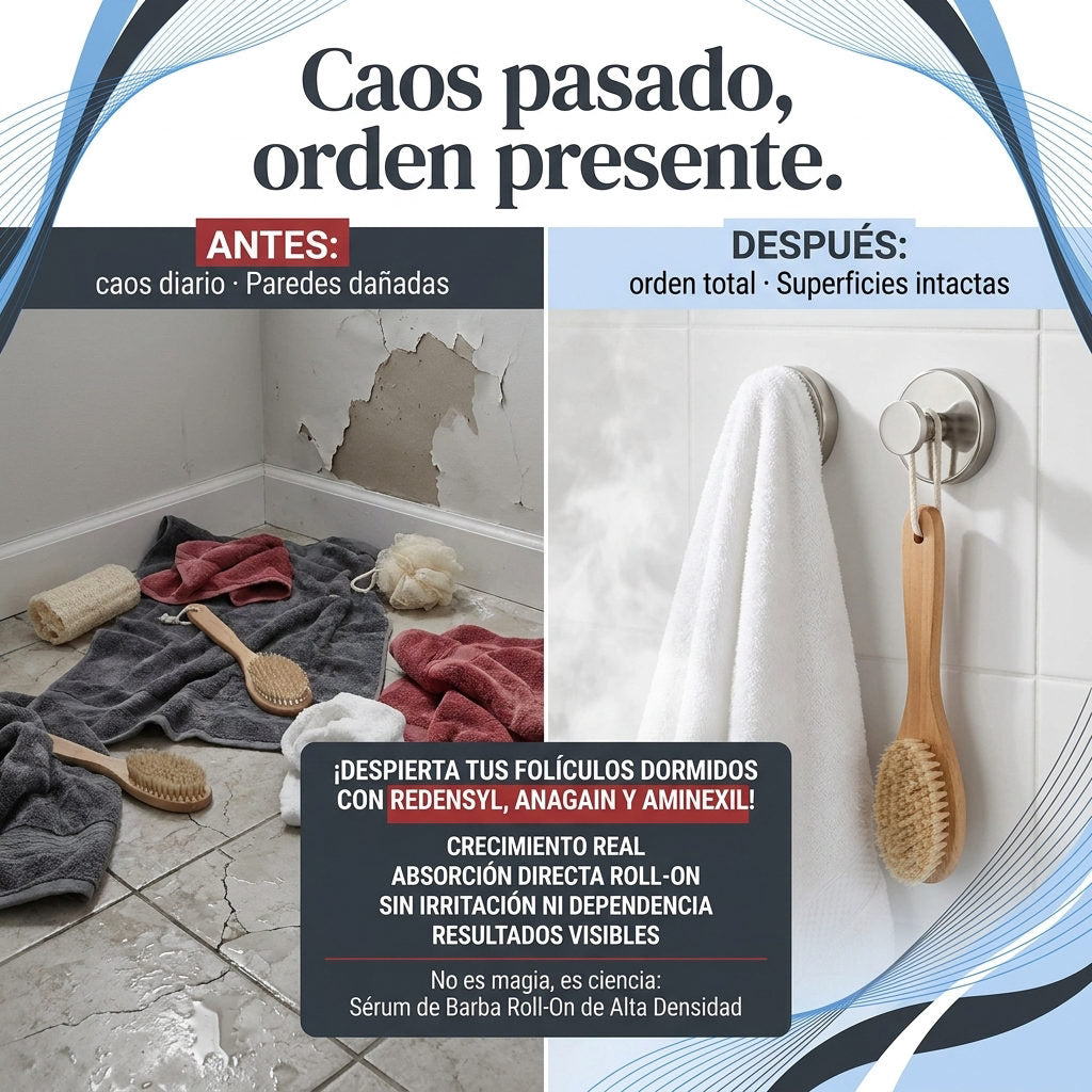 Shower Hook — ANTES Y DESPUES