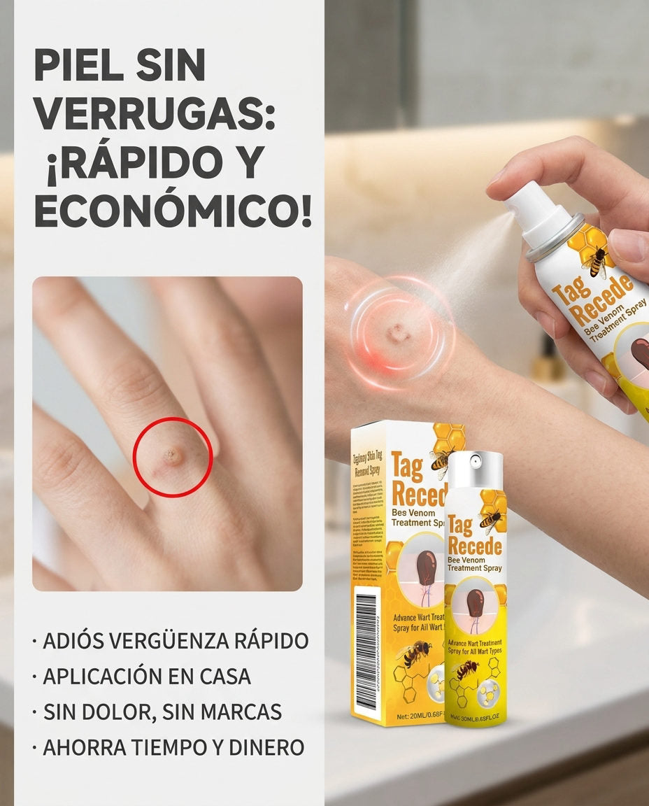 Spray verrugas V3 — DOLOR URGENTE Y SOLUCIÓN INMEDIATA