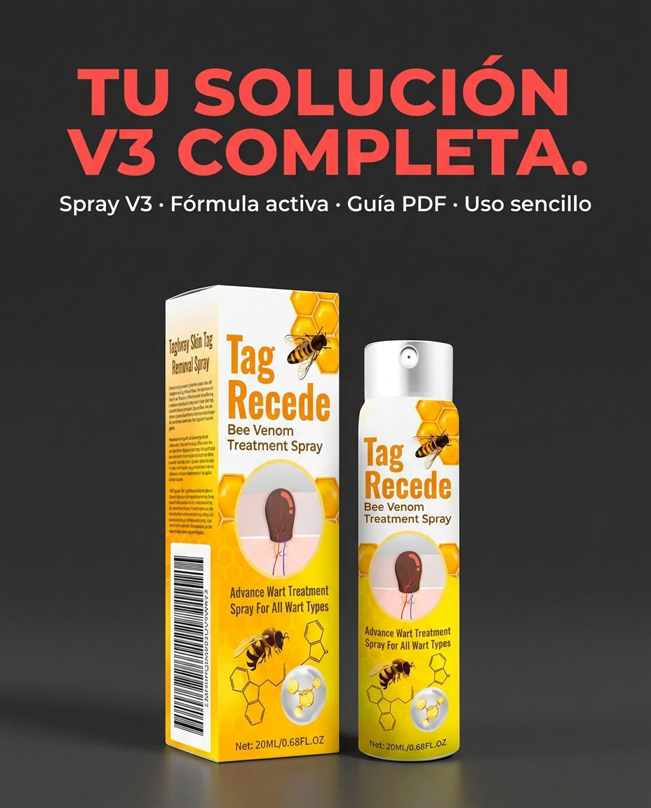 Spray verrugas V3 — QUÉ RECIBIRÁS CON TU COMPRA