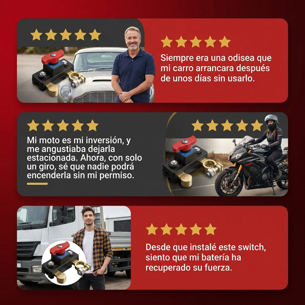 Switch de batería — PRUEBA SOCIAL