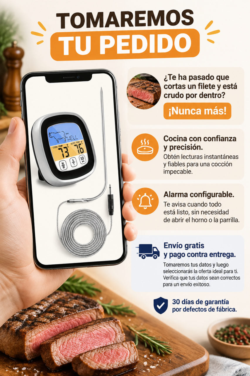 Termometro Digital — TOMAREMOS TU PEDIDO