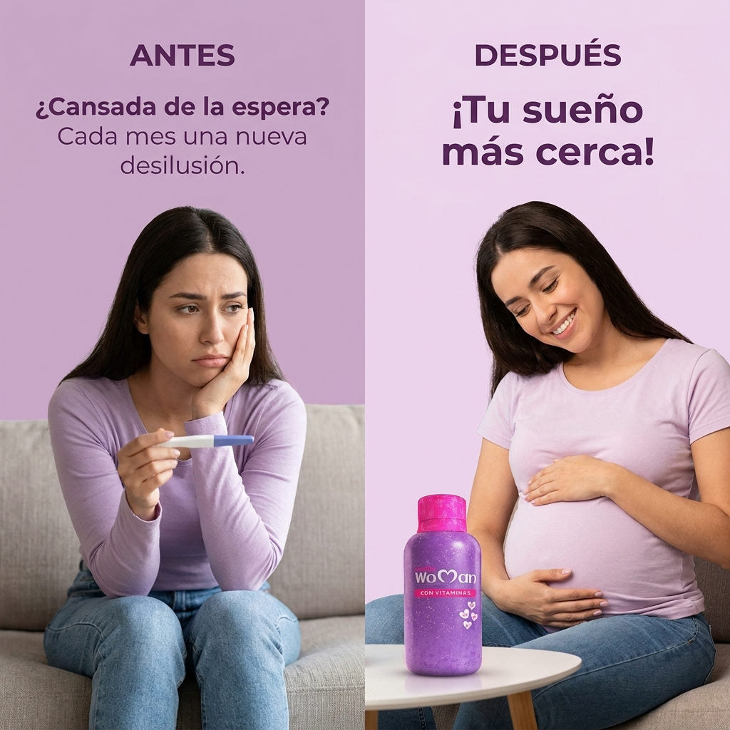 Tratamiento Mujer Maternidad — ANTES Y DESPUES